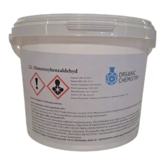 2,5-Dimetoksybenzaldehyd 99% 1Kg (Biały Do Lekko Ż — CAS 93-02-7 — C9H10O3 — odczynnik chemiczny