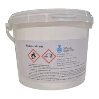 Metaliczny Sód 99,5% Kawałki 1Kg — CAS 7440-23-5 — Na — odczynnik chemiczny